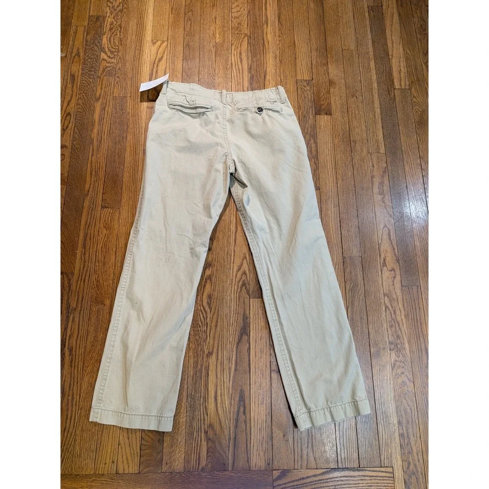American Eagle AEO Khaki Tan Cotton Chino Style‎ Casual Pants 34x34 Mens